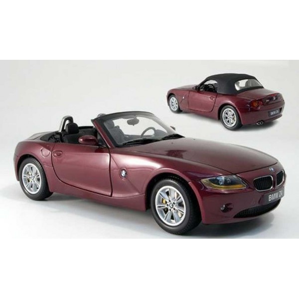 1/18 BMW Z4 (E85) CONVERTIBLE 2002 DARK RED METALLIC ΑΥΤΟΚΙΝΗΤΑ