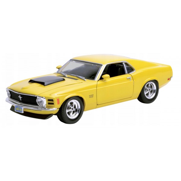 1/24 FORD MUSTANG BOSS 429 1970 YELLOW ΑΥΤΟΚΙΝΗΤΑ