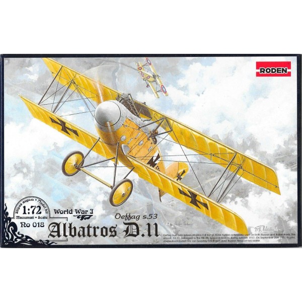 1/72 Albatros D.II Oeffag s.53 ΑΕΡΟΠΛΑΝΑ