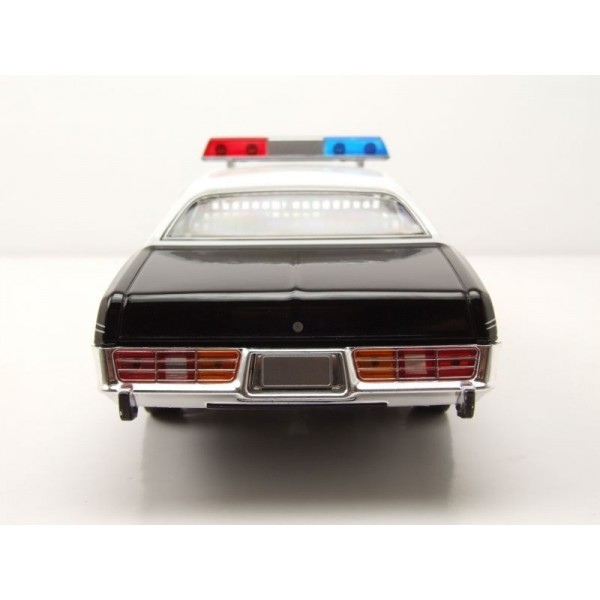 ετοιμα μοντελα αυτοκινητων - ετοιμα μοντελα - 1/24 DODGE MONACO HATCHAPEE COUNTY SHERIFF 1977 BLACK/WHITE ΑΥΤΟΚΙΝΗΤΑ