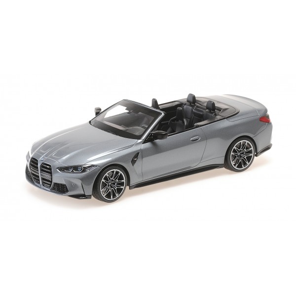 ετοιμα μοντελα αυτοκινητων - ετοιμα μοντελα - 1/18 BMW M4 CABRIOLET (G83) 2021 GREY METALLIC (SEALED BODY) ΑΥΤΟΚΙΝΗΤΑ