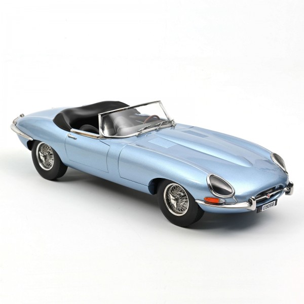 ετοιμα μοντελα αυτοκινητων - ετοιμα μοντελα - 1/12 JAGUAR E-TYPE CABRIOLET 1962 LIGHT BLUE METALLIC (Limited Edition) (SEALED BODY) ΑΥΤΟΚΙΝΗΤΑ