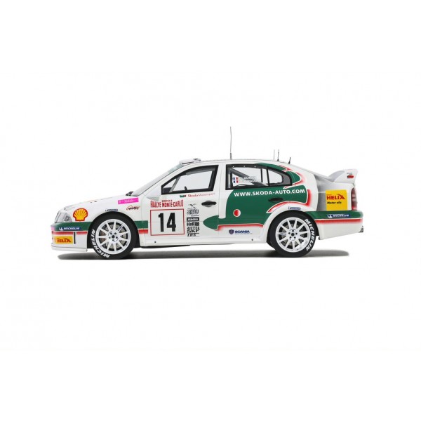 ετοιμα μοντελα αυτοκινητων - ετοιμα μοντελα - 1/18 SKODA OCTAVIA WRC Evo3 Nr.14 D.AURIOL/D.GIRAUDET RALLY MONTE CARLO 2003 (RESIN SEALED BODY) ΑΥΤΟΚΙΝΗΤΑ