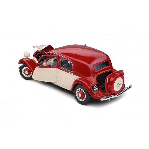 ετοιμα μοντελα αυτοκινητων - ετοιμα μοντελα - 1/18 CITROEN TRACTION 11B DARK RED/CREAM 1937 ΑΥΤΟΚΙΝΗΤΑ