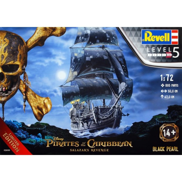 1/72 BLACK PEARL ''PIRATES OF THE CARIBBEAN - SALAZAR 'S REVENGE'' Limited Edition ΠΛΟΙΑ