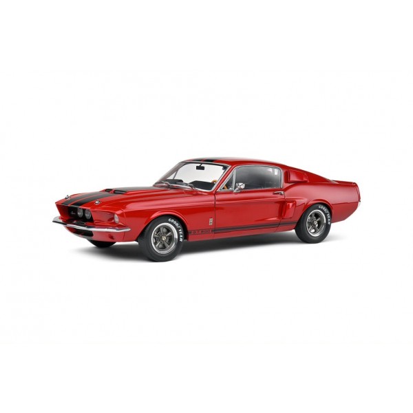 1/18 SHELBY MUSTANG GT500 1967 RED with BLACK STRIPES ΑΥΤΟΚΙΝΗΤΑ