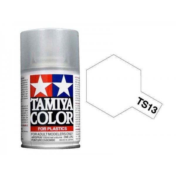 χρωματα μοντελισμου - TS-13 GLOSS CLEAR SPRAY 100ml SPRAY