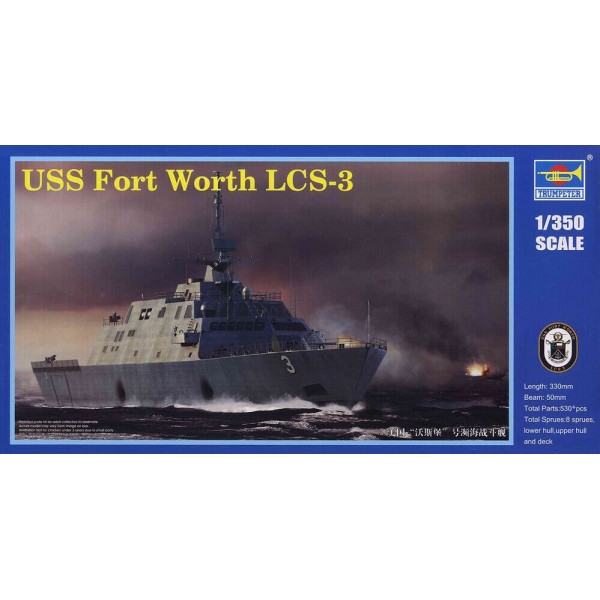 συναρμολογουμενα πλοια - συναρμολογουμενα μοντελα - 1/350 USS FORT WORTH LCS-3 ΠΛΟΙΑ