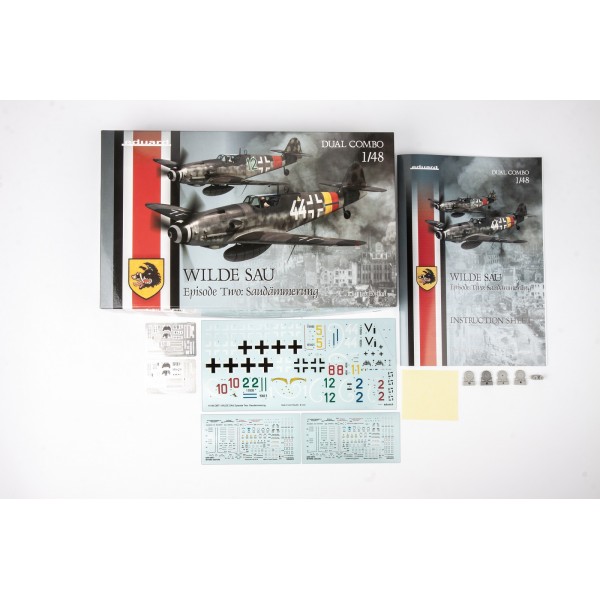 1/48 WILDE SAU Episode Two: Saudammerung (German WWII aircraft MESSERSCHMITT Bf 109G-10 and G-14/AS with Painting Masks, Resin & Photo-Etched Parts) DUAL COMBO Limited Edition ΑΕΡΟΠΛΑΝΑ