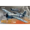 1/48 MIDWAY (WWII US carrier based fighter F4F-3 and F4F-4 Wildcat with Painting Masks & Photo-Etched Parts) DUAL COMBO Limited Edition ΑΕΡΟΠΛΑΝΑ