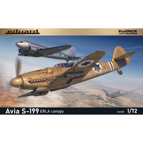 1/72 Avia S-199 ERLA canopy with Painting Masks & Photo-Etched Parts ProfiPACK edition ΑΕΡΟΠΛΑΝΑ
