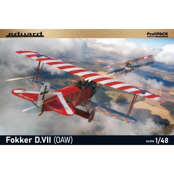 1/48 German WWI Fighter Plane Fokker D.VII (OAW) with Painting Masks & Photo-Etched Parts ProfiPACK edition ΑΕΡΟΠΛΑΝΑ
