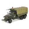 1/32 GMC CCKW-353B US Army Cargo Truck w/Canvas Roof, US 1st Infantry Division, LST Ship Ramp, Weymouth, 1944 w/ 2 Figures ΣΤΡΑΤΙΩΤΙΚΑ ΟΧΗΜΑΤΑ