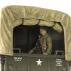 1/32 GMC CCKW-353B US Army Cargo Truck w/Canvas Roof, US 1st Infantry Division, LST Ship Ramp, Weymouth, 1944 w/ 2 Figures ΣΤΡΑΤΙΩΤΙΚΑ ΟΧΗΜΑΤΑ