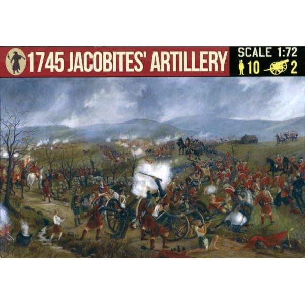συναρμολογουμενες φιγουρες - συναρμολογουμενα μοντελα - 283  1/72 1745 Jacobites' Artillery of the Jacobite Uprising ΦΙΓΟΥΡΕΣ