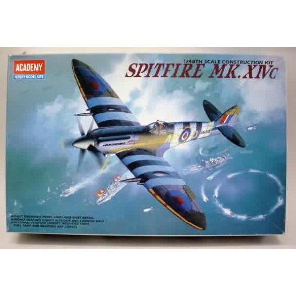 συναρμολογουμενα μοντελα αεροπλανων - συναρμολογουμενα μοντελα - 1/48 SPITFIRE MK.XIVc ΑΕΡΟΠΛΑΝΑ