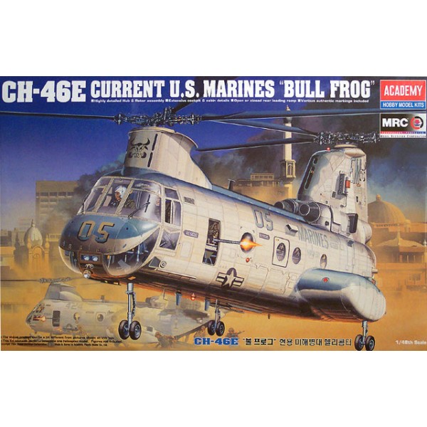 συναρμολογουμενα ελικοπτερα - συναρμολογουμενα μοντελα - 1/48 CH-46E CURRENT US MARINES ''BULL FROG'' ΕΛΙΚΟΠΤΕΡΑ