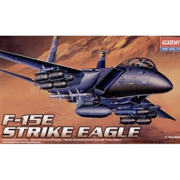 συναρμολογουμενα μοντελα αεροπλανων - συναρμολογουμενα μοντελα - 1/72 U.S. AIR FORCE F-15E STRIKE EAGLE ΑΕΡΟΠΛΑΝΑ