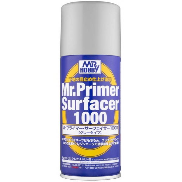 χρωματα μοντελισμου - Mr. PRIMER SURFACER 1000 170ml SPRAY