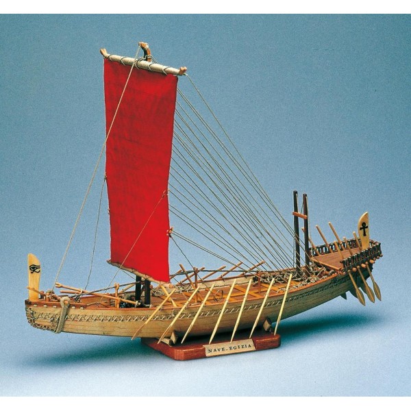 συναρμολογουμενα ξυλινα πλοια - συναρμολογουμενα μοντελα - 1/50 EGYPTIAN SHIP (Length 350mm) ΞΥΛΙΝΑ ΠΛΟΙΑ