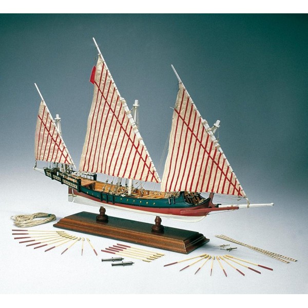 συναρμολογουμενα ξυλινα πλοια - συναρμολογουμενα μοντελα - 1/65 GREEK GALLEY (Length 650mm) ΞΥΛΙΝΑ ΠΛΟΙΑ