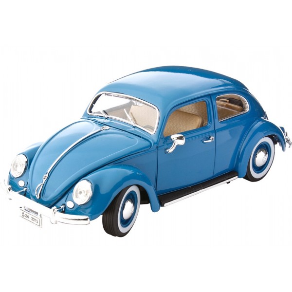 ετοιμα μοντελα αυτοκινητων - ετοιμα μοντελα - 1/18 VW KAFER BEETLE 1955 BLUE ΑΥΤΟΚΙΝΗΤΑ