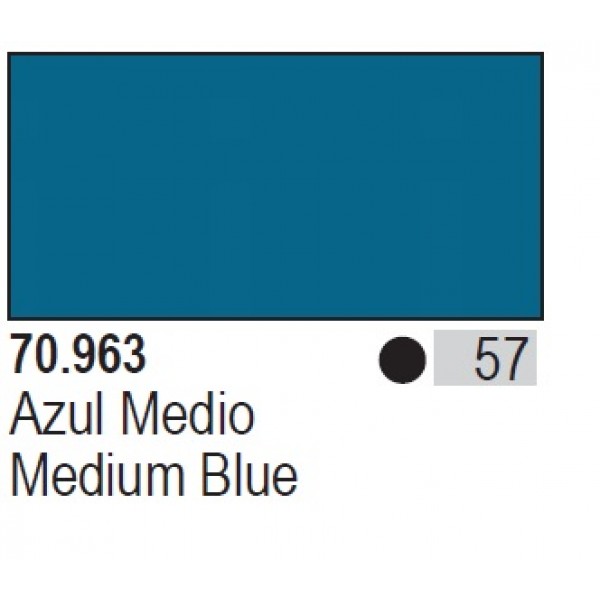 χρωματα μοντελισμου - MEDIUM BLUE 17ml ΑΚΡΥΛΙΚΑ ΜΑΤΤ ΧΡΩΜΑΤΑ 17ml