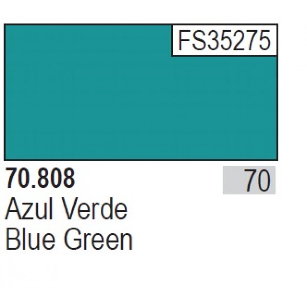 χρωματα μοντελισμου - BLUE GREEN 17ml ΑΚΡΥΛΙΚΑ ΜΑΤΤ ΧΡΩΜΑΤΑ 17ml
