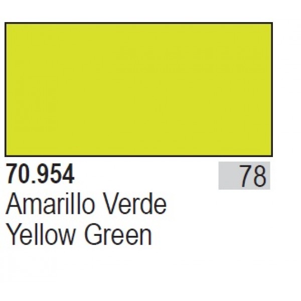 χρωματα μοντελισμου - YELLOW GREEN 17ml ΑΚΡΥΛΙΚΑ ΜΑΤΤ ΧΡΩΜΑΤΑ 17ml