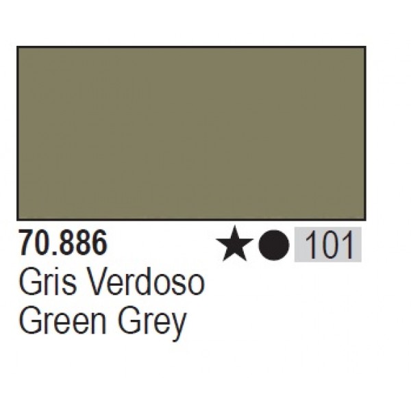 χρωματα μοντελισμου - GREEN GREY 17ml ΑΚΡΥΛΙΚΑ ΜΑΤΤ ΧΡΩΜΑΤΑ 17ml