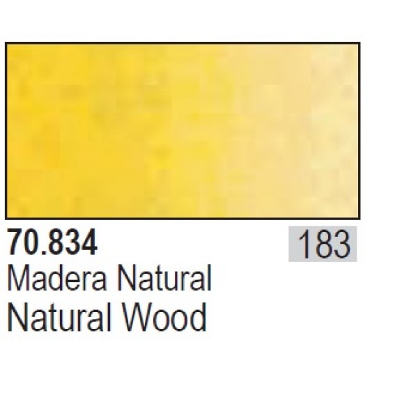 χρωματα μοντελισμου - NATURAL WOOD 17ml ΑΚΡΥΛΙΚΑ TRANSPARENT ΧΡΩΜΑΤΑ17ml