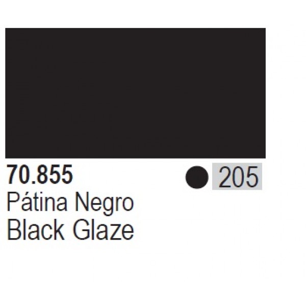 χρωματα μοντελισμου - BLACK GLAZE 17ml ΑΚΡΥΛΙΚΑ TRANSPARENT ΧΡΩΜΑΤΑ17ml
