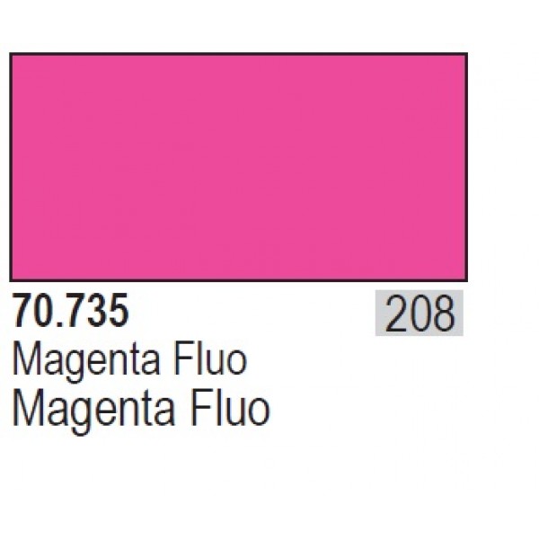 χρωματα μοντελισμου - MAGENTA FLUO 17ml ΑΚΡΥΛΙΚΑ FLUO ΧΡΩΜΑΤΑ 17ml