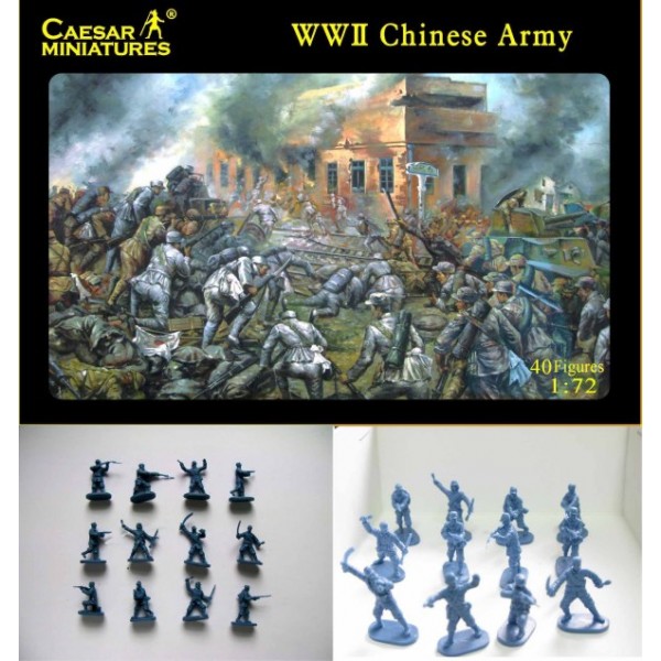 συναρμολογουμενες φιγουρες - συναρμολογουμενα μοντελα - 1/72 WWII CHINESE ARMY ΦΙΓΟΥΡΕΣ  1/72