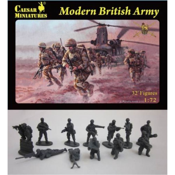 συναρμολογουμενες φιγουρες - συναρμολογουμενα μοντελα - 1/72 MODERN BRITISH ARMY ΦΙΓΟΥΡΕΣ  1/72