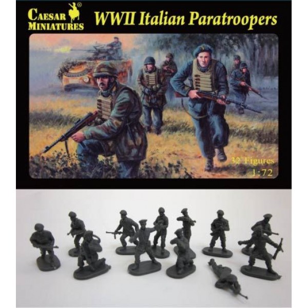 συναρμολογουμενες φιγουρες - συναρμολογουμενα μοντελα - 1/72 WWII ITALIAN PARATROOPERS ΦΙΓΟΥΡΕΣ  1/72