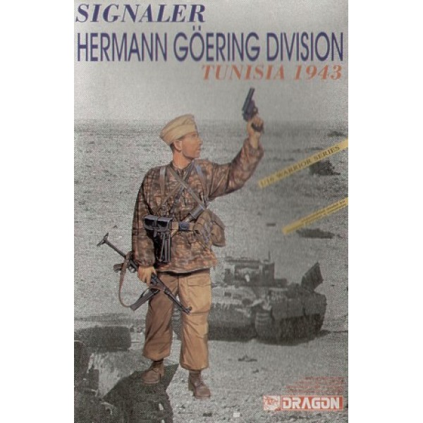 συναρμολογουμενες φιγουρες - συναρμολογουμενα μοντελα - 1/16 SIGNALER HERMANN GOERING DIVISION TUNISIA 1943 ΦΙΓΟΥΡΕΣ 1/16