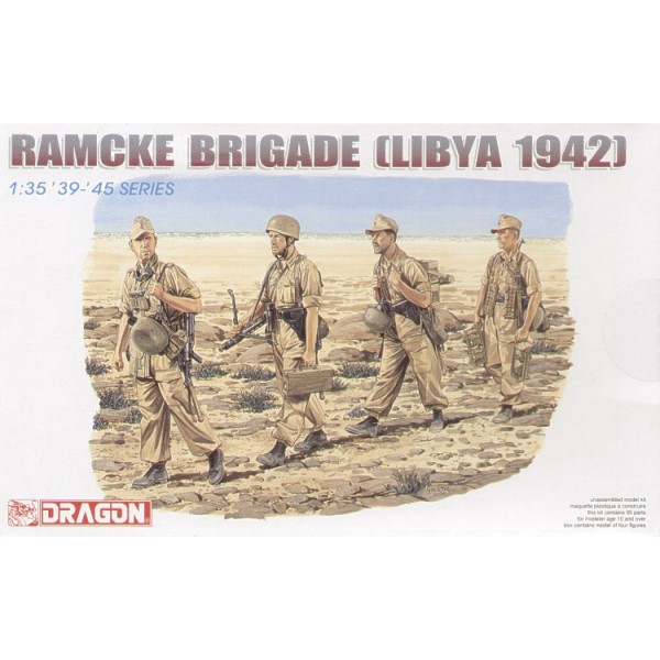 συναρμολογουμενες φιγουρες - συναρμολογουμενα μοντελα - 1/35 RAMCKE BRIGADE (LIBYA 1942) ΦΙΓΟΥΡΕΣ  1/35