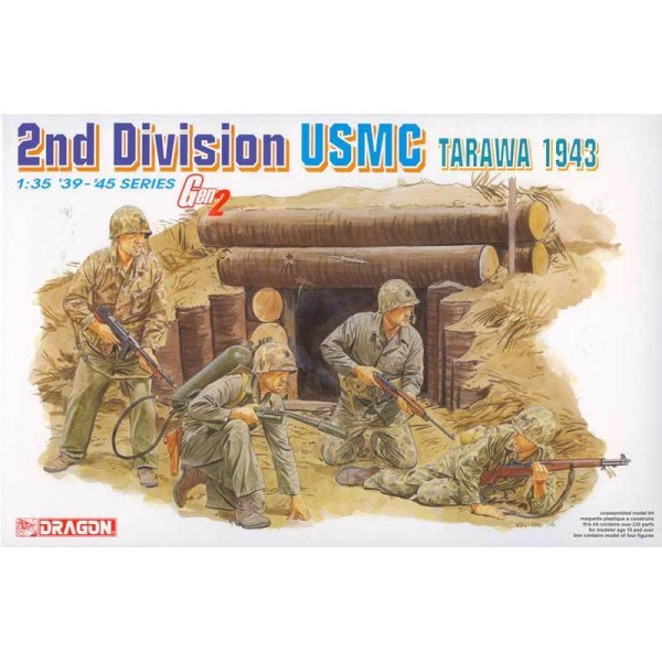 συναρμολογουμενες φιγουρες - συναρμολογουμενα μοντελα - 1/35 2nd DIVISION USMC TARAWA 1943 (Gen 2) ΦΙΓΟΥΡΕΣ  1/35
