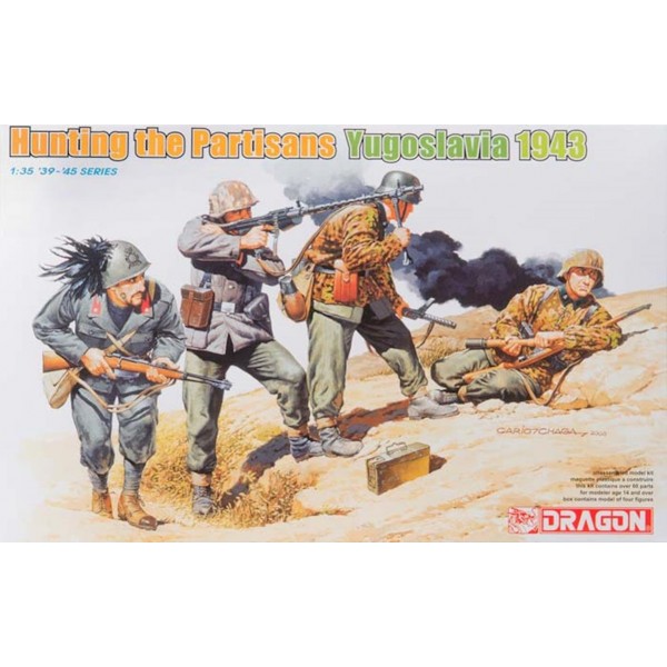 συναρμολογουμενες φιγουρες - συναρμολογουμενα μοντελα - 1/35 HUNTING THE PARTISANS YUGOSLAVIA 1943 ΦΙΓΟΥΡΕΣ  1/35