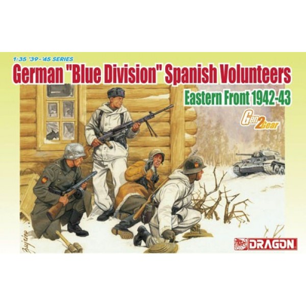 συναρμολογουμενες φιγουρες - συναρμολογουμενα μοντελα - 1/35 GERMAN ''BLUE DIVISION'' SPANISH VOLUNTEERS E.FRONT '42-'43 ΦΙΓΟΥΡΕΣ  1/35