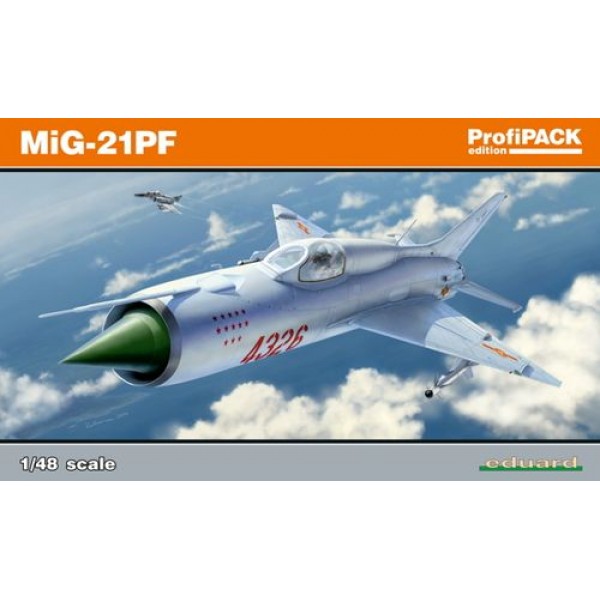 συναρμολογουμενα μοντελα αεροπλανων - συναρμολογουμενα μοντελα - 1/48 Mikoyan MiG-21PF (ProfiPACK) ΠΛΑΣΤΙΚΑ ΚΙΤ ΑΕΡΟΠΛΑΝΩΝ 1/48