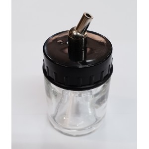 GLASS JAR BD-02 WITH SUCTION TUBE (22cc)