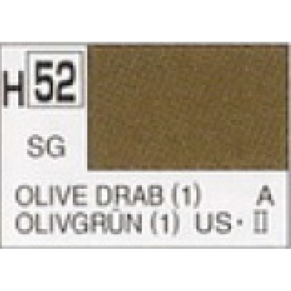 SEMI GLOSS OLIVE DRAB (1) USAF and ARMY AIRCRAFT WWII SATIN