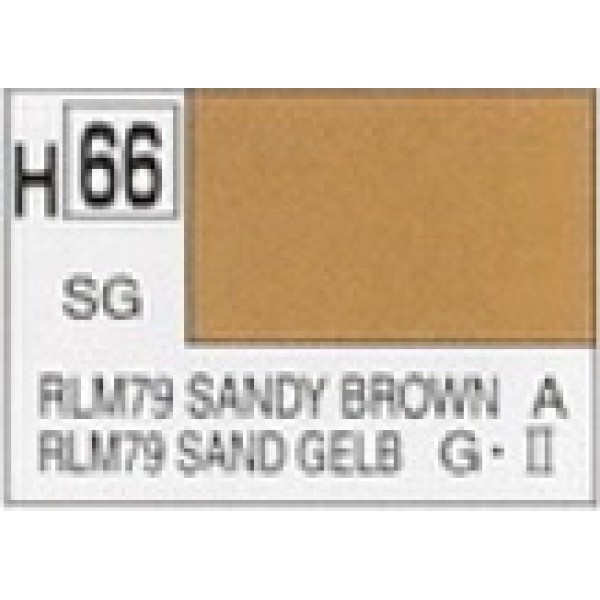 χρωματα μοντελισμου - SEMI GLOSS RLM79 SANDY BROWN GERMAN AIRCRAFT WWII SATIN