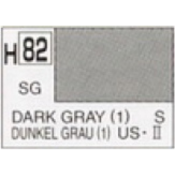 χρωματα μοντελισμου - SEMI GLOSS DARK GREY (1) US NAVAL VESSEL WWII SATIN