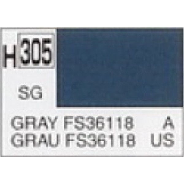 χρωματα μοντελισμου - SEMI GLOSS GRAY FS36118 USAF F-15 etc. SATIN