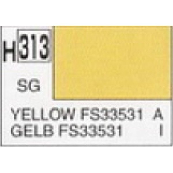 χρωματα μοντελισμου - SEMI GLOSS YELLOW FS33531 ISRAELI KFIR C-2 etc. SATIN