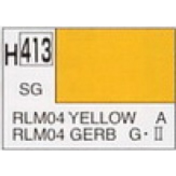 χρωματα μοντελισμου - SEMI GLOSS RLM04 YELLOW LUFTWAFFE AIRCRAFT SATIN