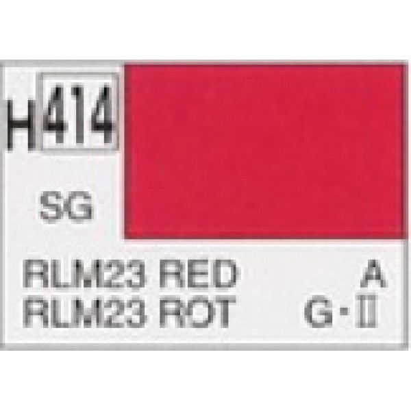 χρωματα μοντελισμου - SEMI GLOSS RLM23 RED LUFTWAFFE AIRCRAFT SATIN